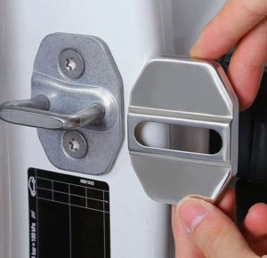 Car Door Parts Lock Protector Cover Metal Car Parts