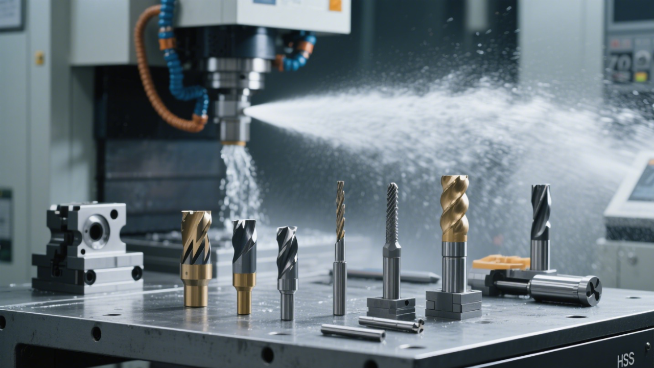 CNC Tools and High-Pressure Coolant for Metal Machining Optimization