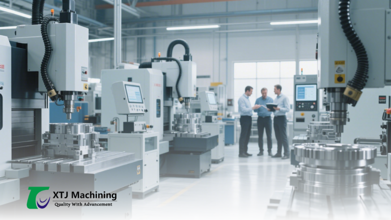 CNC Machining Workshop for Metal Parts Manufacturing
