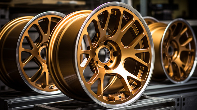 cnc machined aluminum 7075-t6 car wheels
