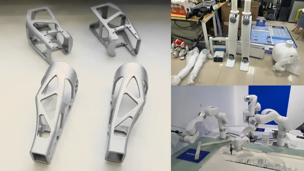 CNC machining robotics is a go-to process for producing high-precision components like industrial robot actuators, precision grippers, and end effectors