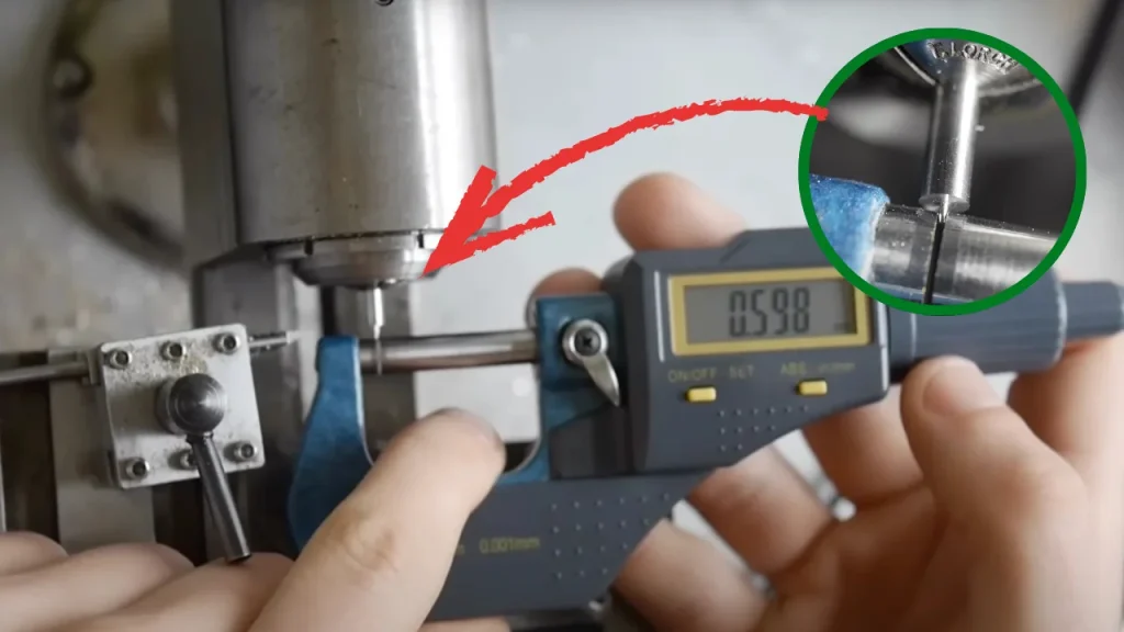 Diameter Measurement During Screw Machining
